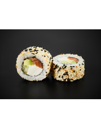 Сезам Ролл (205 г, 8 шт) на 100 гр ккал 260 б 7, ж 9, у 38