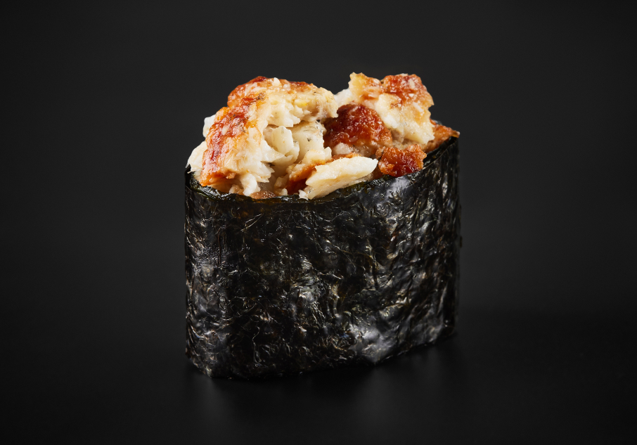 Унаги Гункан на 100 гр ккал 177 б 5, ж 7, у 22