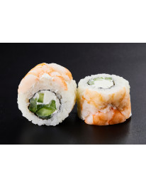 Мидори Ролл (205 г, 8 шт) на 100 гр 250 ккал б 12, ж 6, у 35