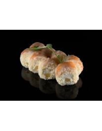 Ролл "Тесла"  (220гр 8 шт) на 100 гр 290 ккал Б-11, Ж-8, У-41